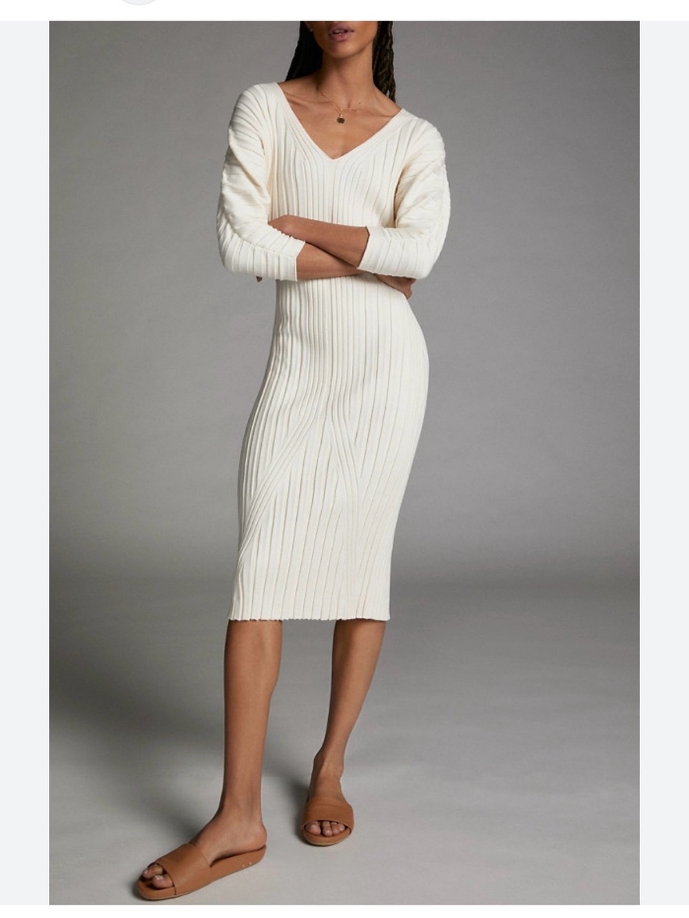 Maeve by Anthropologie Maris Midi Sweater Dress Size M
